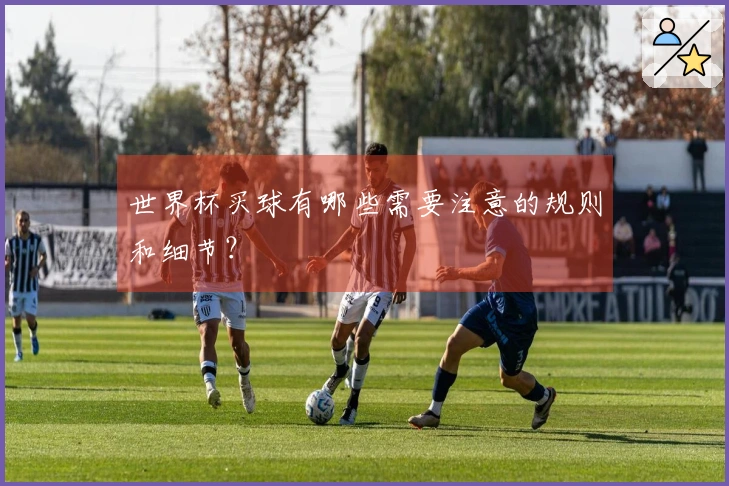 世界杯买球有哪些需要注意的规则和细节？